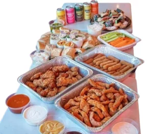 Game day football party catering superbowl