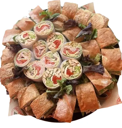 Sandwich Wrap Tray Catering Brooklyn