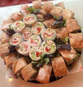 Sandwich Wrap Tray Catering Brooklyn