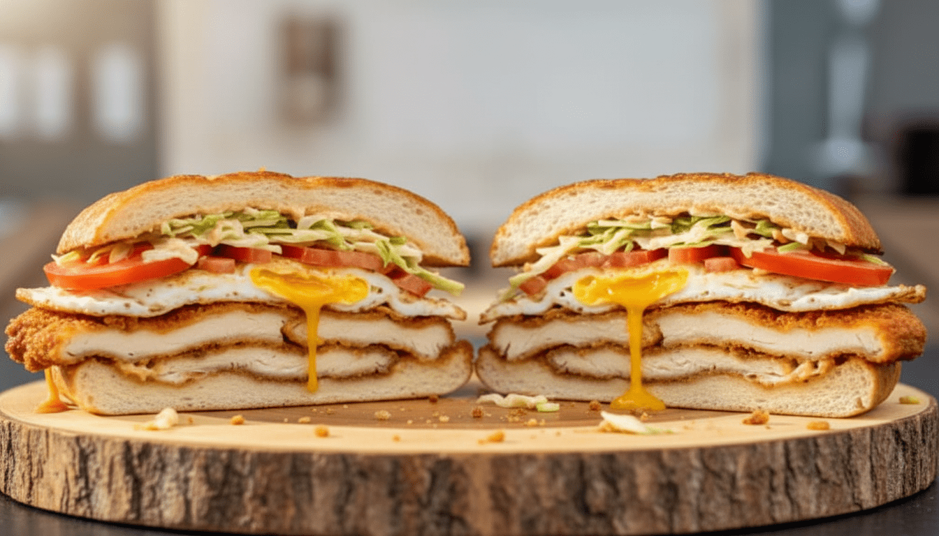 hangover chick sandwich